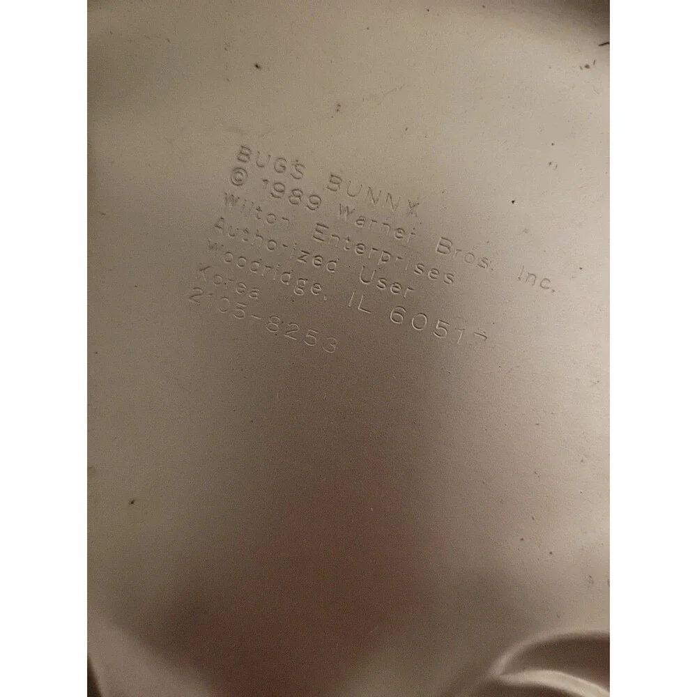 Vintage 1989 Wilton Bugs Bunny Looney Toons Cake Pan Mold 2105-8253 Easter
